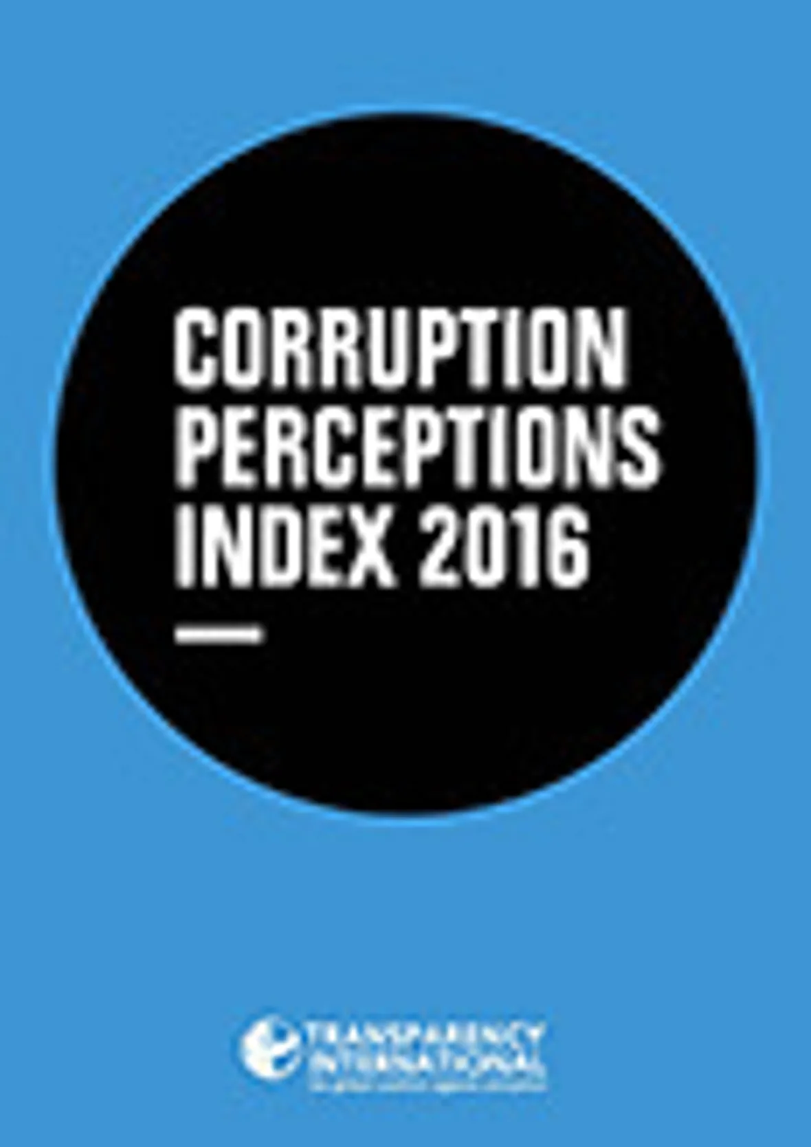 Corruption Perceptions Index 2019 Publications
