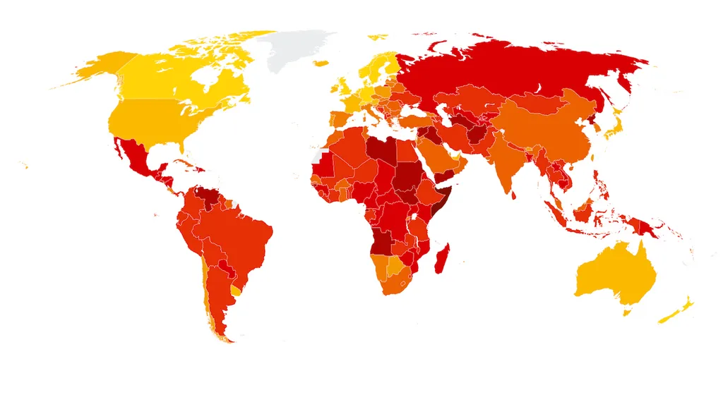 Corruption Perceptions Index 2017 - News - Transparency.org