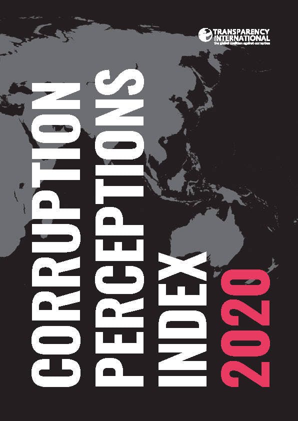 Corruption Perceptions Index 2021 Publications 3341