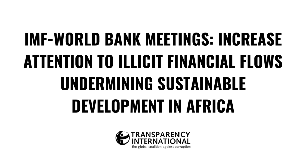 IMFWorld Bank meetings in Marrakesh Increase…