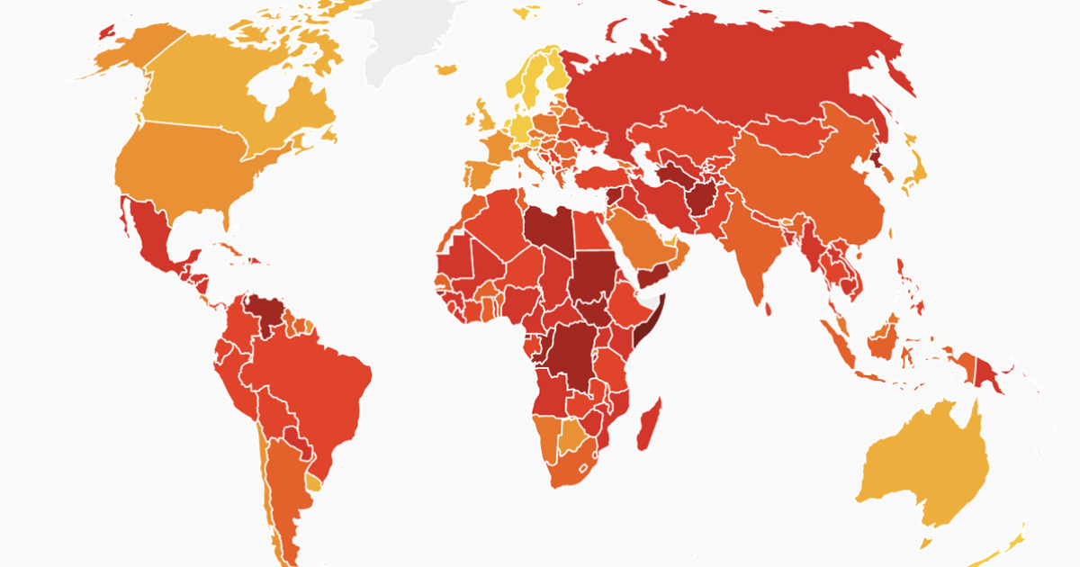 Transparency International Corruption Index